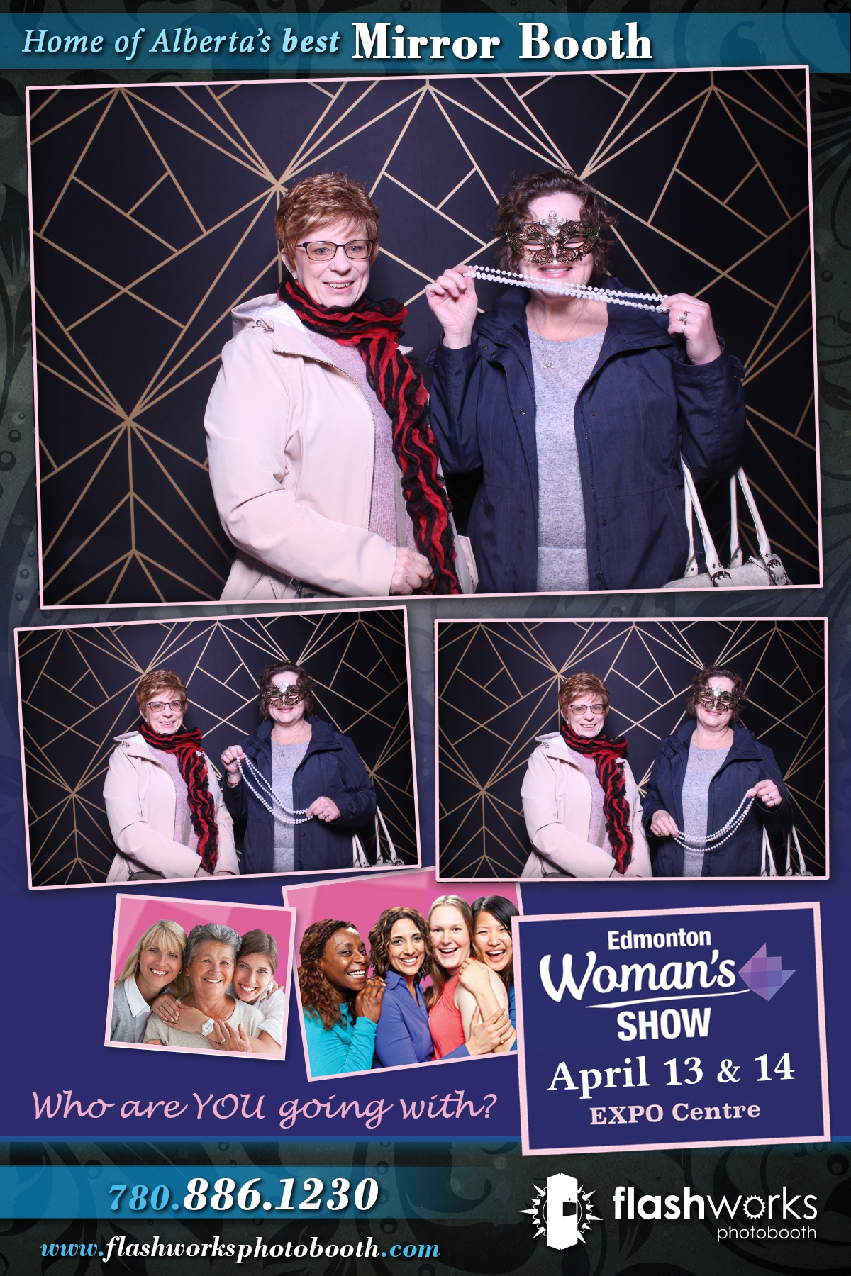 Spring Edmonton Woman's Show 2019 | View more photos from the event at gallery.flashworksphotobooth.com/u/FlashworksPhotoboothInc/Spring-Edmonton-Womans-Show-2019